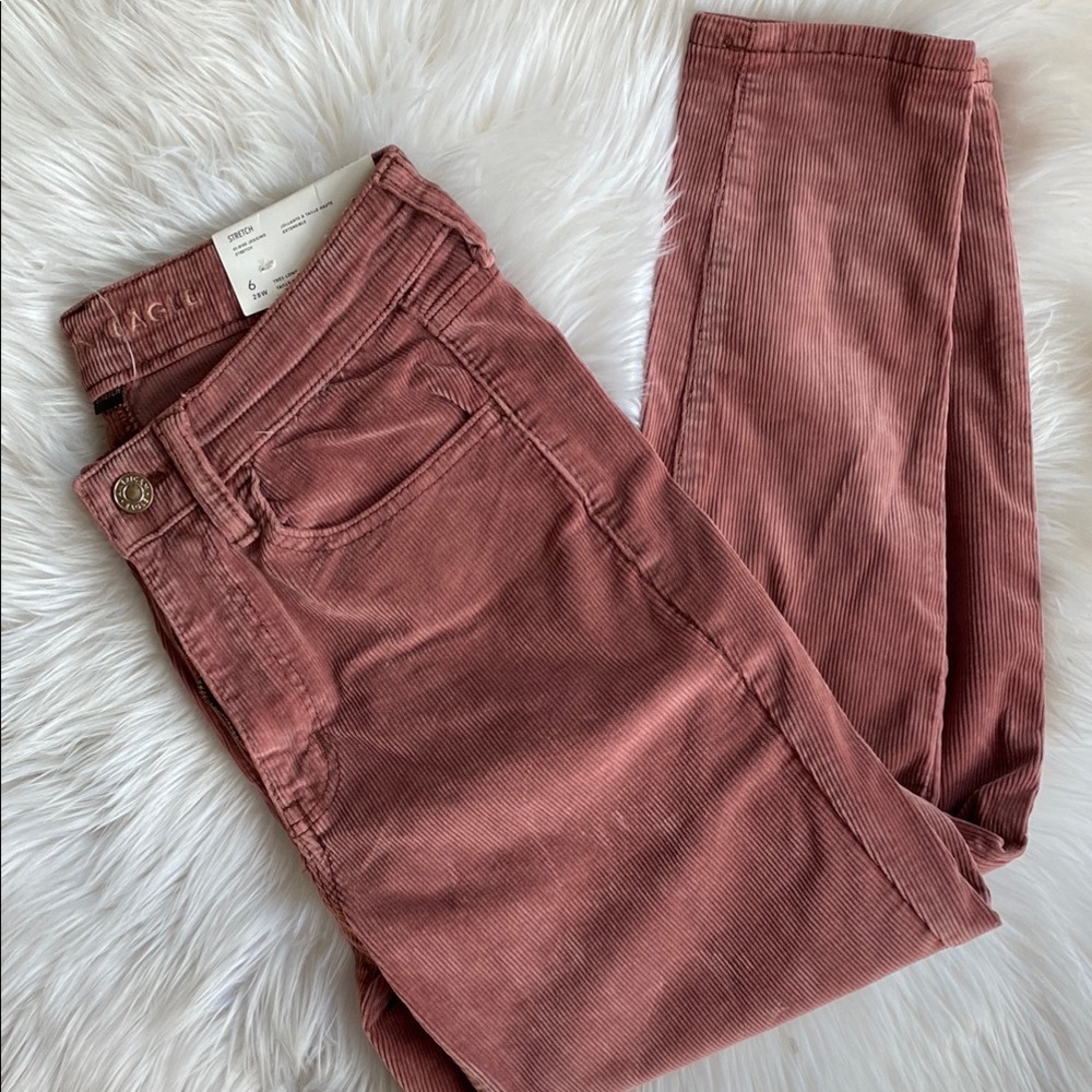 American Eagle high rise corduroy Jegging 6XLong